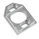 thumbnail image 2 of Pieza de actualización de chasis de montaje de motor ajustable Accesorios prácticos Aleación de aluminio Plata, 2 of 9