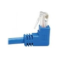thumbnail image 3 of Eaton Tripp Lite Series Down-Angle Cat6 Gigabit Molded UTP Ethernet Cable RJ45 Right-Angle Down M to RJ45 M Blue 20 ft. 6.09 m, 3 of 5
