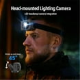 thumbnail image 3 of Head Mounted Sports Camera 120Degree Wide Angle Night Sights Headlamp Camera, 3 of 18