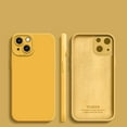 thumbnail image 2 of for iPhone 14 Case for Women with Full Camera Lens Protection, Silicone Girly Cute Side Soft Ultra Slim Shockproof Protective Lightweight Phone Cover for iPhone 14, Yellow, 2 of 9