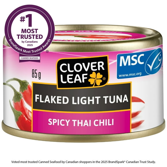 Thon pâle émietté CLOVER LEAF® – Chili thaïlandais épicé