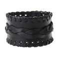 thumbnail image 1 of Brazalete para mujer, de 4,5 cm de ancho, cinturón sintética, brazalete Negro Hugo Brazalete ancho para hombre, 1 of 5