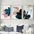 thumbnail image 1 of 3Pcs Fashionable Leaf Pattern Canvas Wall Art Painting Printed Picture Home Office Decor, 1 of 7