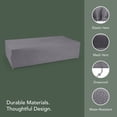 thumbnail image 4 of Covermates Outdoor Patio Table Cover - 48"W x 28"L x 18"H, 300D Polyester, All-Weather, 4 of 7