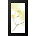 thumbnail image 2 of Goldberger, Jennifer 9x14 Black Modern Framed Museum Art Print Titled - Ginkgo Triptych I, 2 of 5