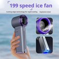 thumbnail image 5 of Portable Handheld Turbo Fan Gear Wind Speeds Mini Conditioner Cool Fan, 5 of 5