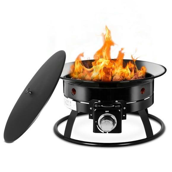 Portable Propane Fire Pit Camping