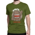 thumbnail image 1 of Camisetas Domo Kun Rawr para hombre y mujer, divertidas camisetas de algodón con dibujos animados, cuello redondo, manga corta, ropa de talla grande, 1 of 7