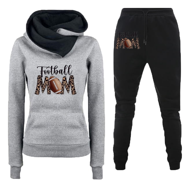 Puntoco Moda Mujer Otoño Invierno Trajes Chándales Impresión Manga Larga Jersey Sudaderas Pantalones Traje Liquidación Puntoco Puntoco-1470