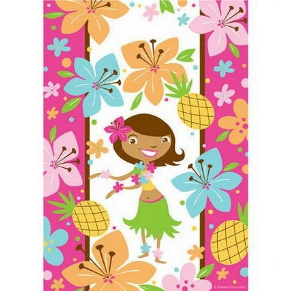 Creative Converting Pink Luau Fun Loot Bags