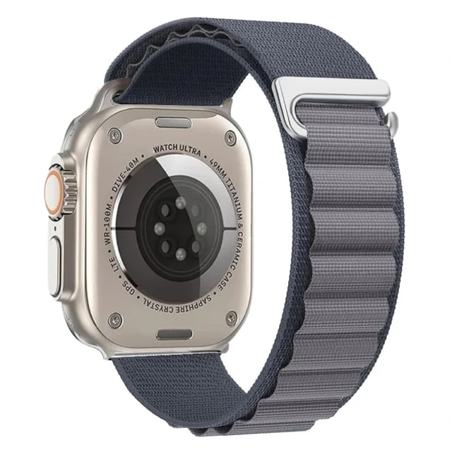 Correa De Nylon Alpine Unisex M / L 38 / 40 / 41 mm Para Apple Watch Ultra Compatible Con Serie 8 / 7 / 6 / 5 / 4 / 10