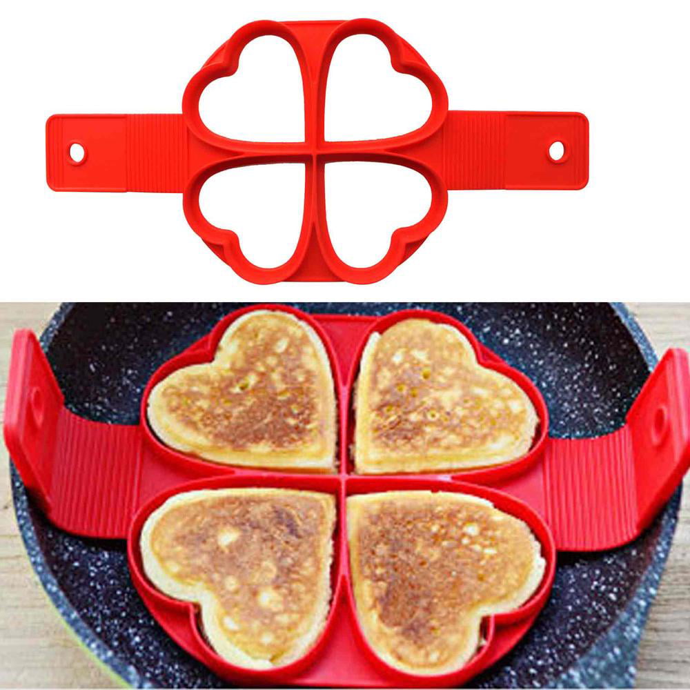 Pancake Pan Flipper Non Stick Breakfast Maker Egg Omelette Flipjack Tools