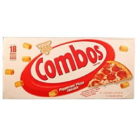 Combos Tube Pepperoni Pizza 18Ct - Pack Of 18
