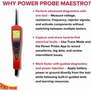 Power Probe The Maestro Automotive Circuit Tester Advanced Diagnostic Tool - PPTM01AS