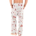 thumbnail image 2 of Lazy One Men's Novelty Pajama Pants – Funny Cotton Sleep Pants with Elastic Waistband & Pockets, Valentine's Day Gnome, X-small, 2 of 6