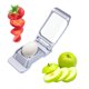 thumbnail image 2 of Xihbxyly Divisor de Huevos y Frutas de Aleación de Aluminio, Utensilio de Cocina Multifuncional, Cortador de Huevos y Piñas., 2 of 6