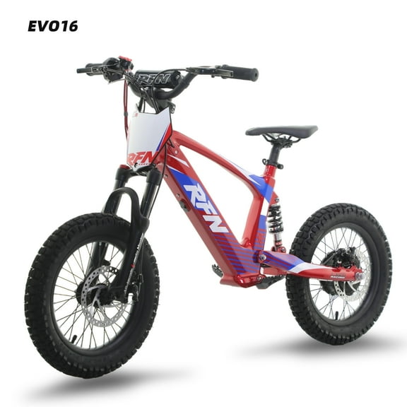Rfn Electric Off-Road Bike, Three-Speed Transmission, Top Speed 18Mhp, Maximum Power 750W, 9.3-Mile Range For Ages 8