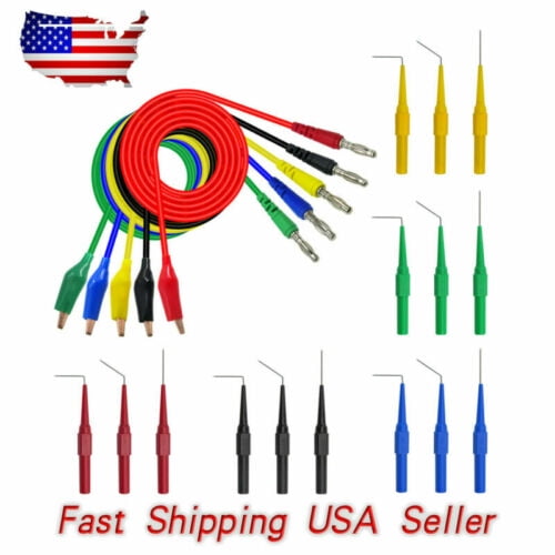 SG Test Tool Aid 23500 Back Probe Kit Identified Probe for Automotive 5