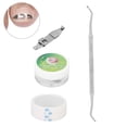 thumbnail image 1 of Juego de correctores de uñas encarnadas Jadeshay 3 piezas acero inoxidable, 1 of 13