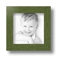 thumbnail image 2 of ArtToFrames 5x5 Inch Distressed Green Picture Frame, This Green Wood Poster Frame is Great for Your Art or Photos, Comes with Regular Glass (4482), 2 of 8