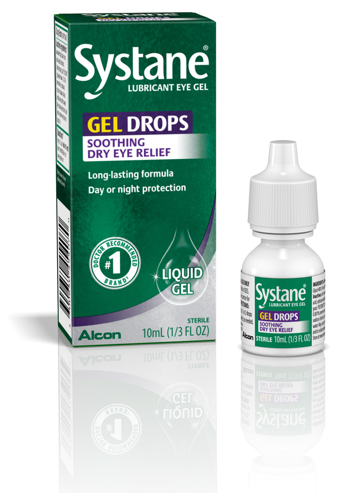 Systane Dry Eye Care Lubricant Eye Gel Drops, 10 ml