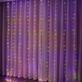 thumbnail image 1 of USB Power Curtain LED Light String Christmas Decoration for Hoem Bedroom 2024 Xmas Tree New Year 2025 Party Decor Natal Noel, 1 of 5