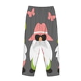 thumbnail image 5 of Goofa Summer Gnome 1 Printed Soft Pajama Pants for Women, Wide Leg Comfy Casual Lounge Yoga Pants-Large, 5 of 9