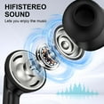thumbnail image 6 of Hootek 2 Pack USB C Headphone, USB C Plug in Headphonesfits for Samsung Galaxy Android, Wired Earbuds in-Ear Type C Earphone with Microphone Volume Control Bass Stereo Noise Canceling fits for iPhone, 6 of 7