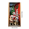 thumbnail image 6 of YZEGDCH Privacy Door Curtain， Christmas Door Banner, Outdoor Indoor Home Party Decoration Supplies, On End of Year!, 6 of 6