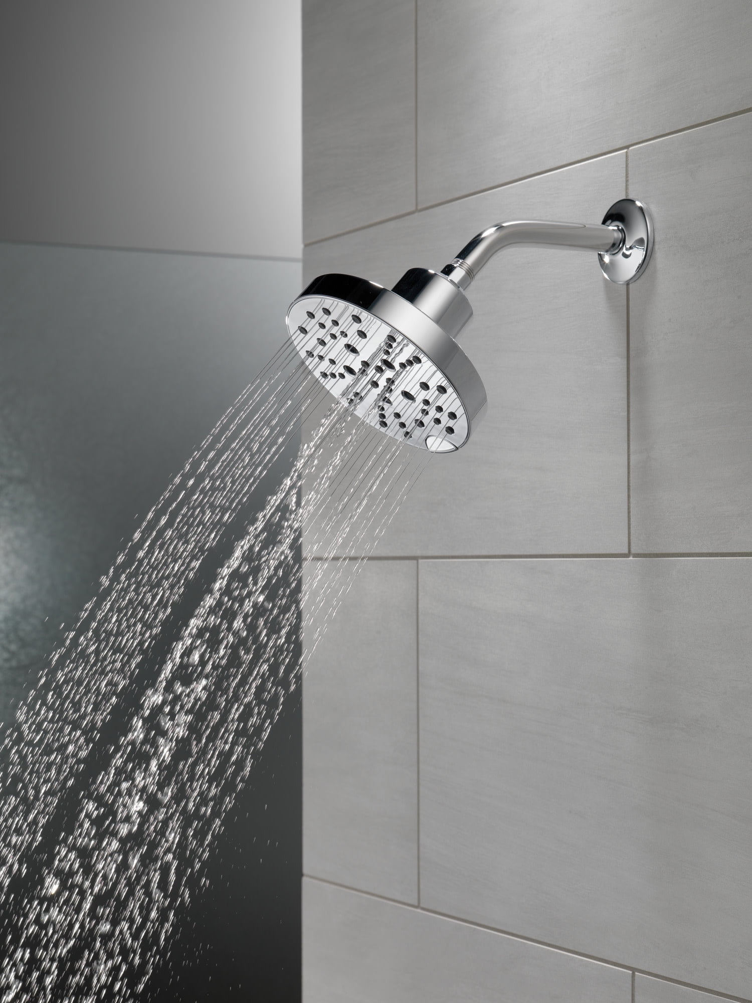 Delta: H2Okinetic 5-Setting Contemporary Raincan Shower Head