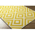 thumbnail image 2 of Hauteloom Maven Hallway, Kitchen Patio Outdoor Runner Rug - Contemporary - Yellow, White - 2'5" x 7'10", 2 of 9
