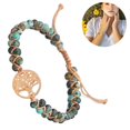 thumbnail image 1 of Pulseras de cristal curativo para mujer, gomstones naturales, cuentas de piedra de Reiki Chakras, Anxiet brand modelStyleType, 1 of 2
