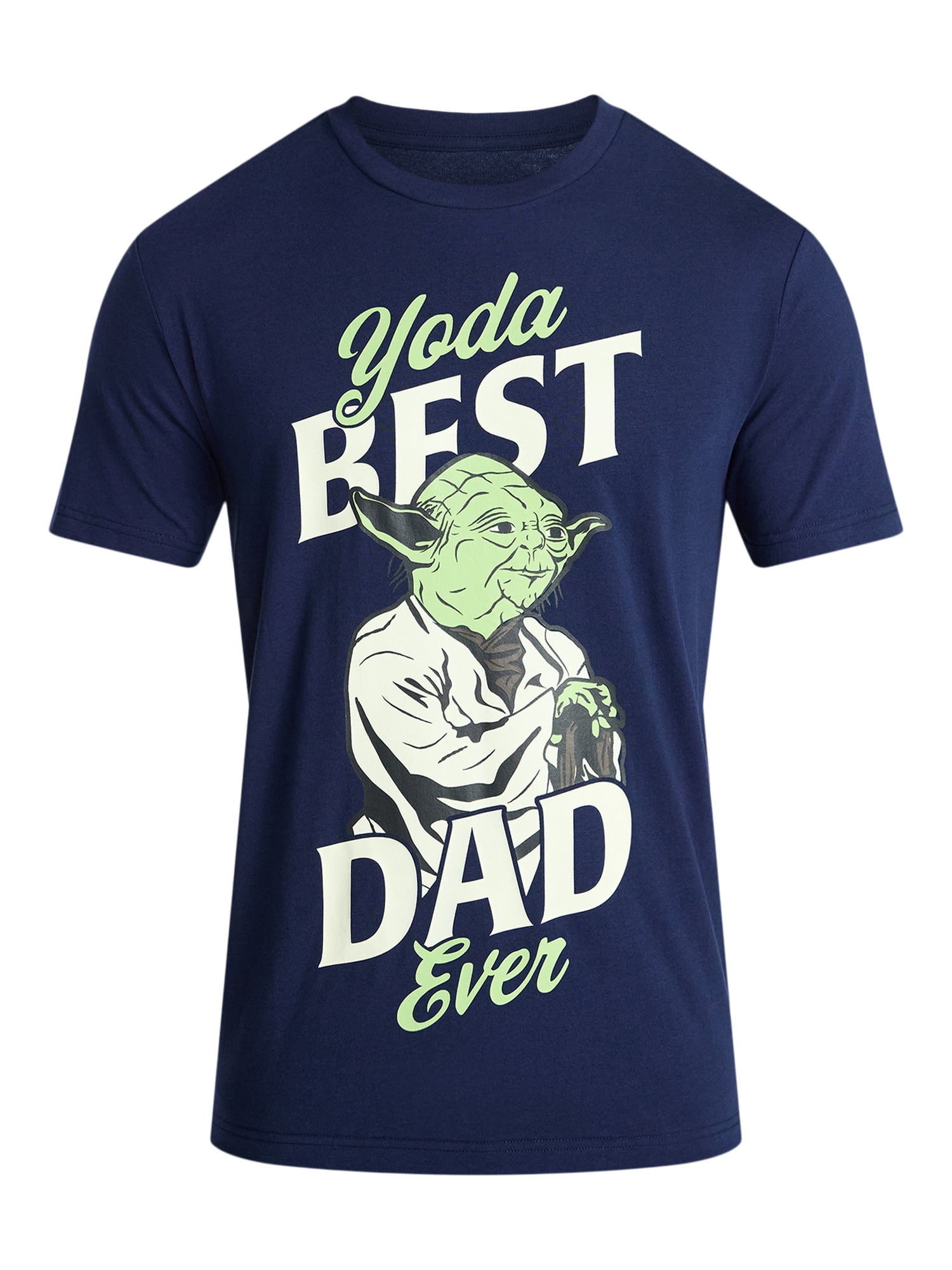 Star Wars Yoda Men's and Big Men's Father's Day Graphic Tee, Sizes XS-5XL