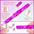 thumbnail image 4 of Kit de bolígrafos con forma de diamante Praise V Do Ergonomic, color morado, 4 of 5