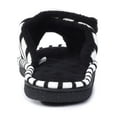 thumbnail image 4 of Oyang Women's Fuzzy House Slippers with Arch Support Orthotic Heel Cup Sandals, Velcro Slippers Comfy Memory Foam Slippers, 4 of 7
