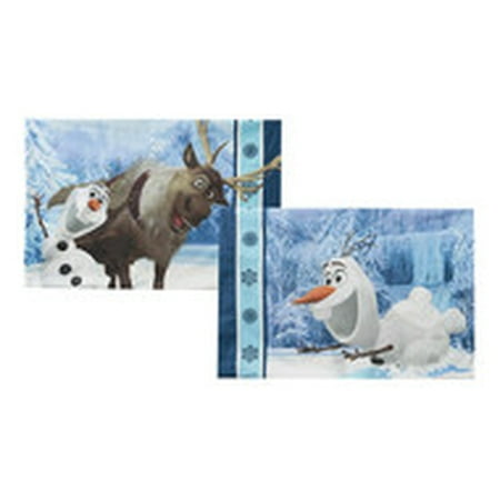 Disney Frozen Kid S Reversible Olaf Pillowcase Walmart Com