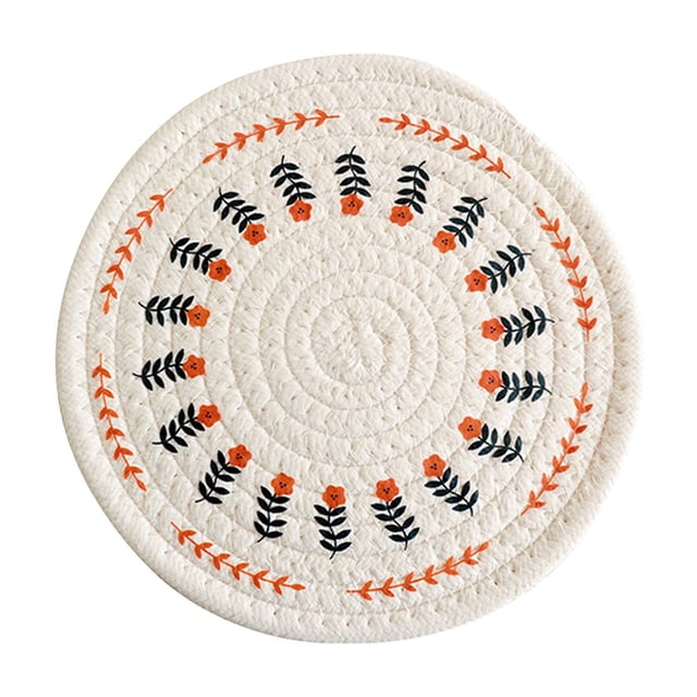 TIMIFIS Tapis de Cuisson et Lin Tissé Isolation Thermique Tapis de Table pour Repas Appareils de Cuisine