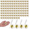 thumbnail image 1 of 100 mini cintas métricas llavero retráctiles de 1,5 pulgadas, 1 of 5