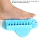 thumbnail image 3 of Masajeador exfoliante para ducha con gancho, exfoliante revitalizante para pies azul, 3 of 6