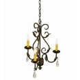 thumbnail image 2 of Meyda Tiffany 173174 French Elegance 3 Light 18" Wide Taper Candle Multi Light Pendant -, 2 of 4