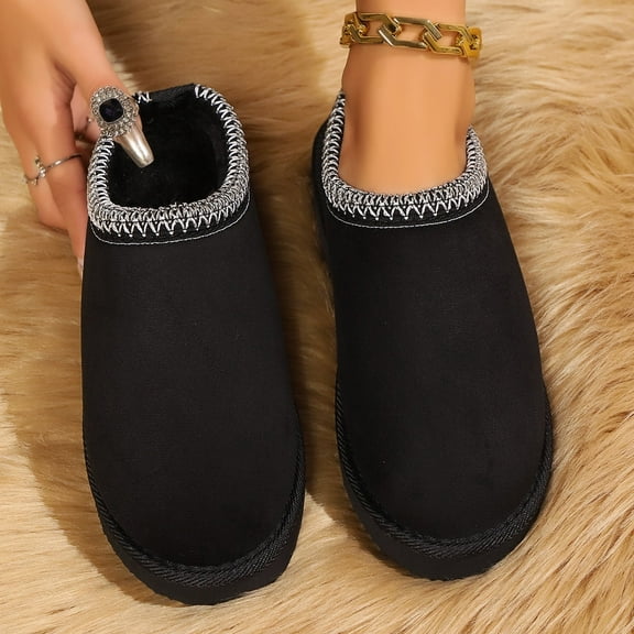 Women's Indoor Boots Slippers Comfy House Shoes