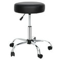 thumbnail image 6 of ZENSTYLE Hydraulic Swivel Height Adjustable Salon Bar Stool Metal Frame Thickening Cushion 2 Pieces Black, 6 of 12
