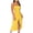 Yellow Womens Summer Dress, variant on USSUMA Sundresses for Women Casual Beach Womens Summer Dresses, Summer Dresses for Women Beach Cover Ups Strapless Party Long Dress Solid High Split Sundress Female Sun Dress