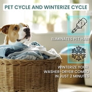 Equator All-in-One 4600 Washer Dryer Combo, Ventless/Vented, Pet Cycle, 1.62 cu.ft / 15 lbs, 110V, White