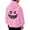 Pink, variant on SonxaHe Infant Boy's Hoodie Fleece Cartoon Graphic Hooded Top with Pocket Streetwear Sports Active Hoodie for Kids Black,Size 1-2
