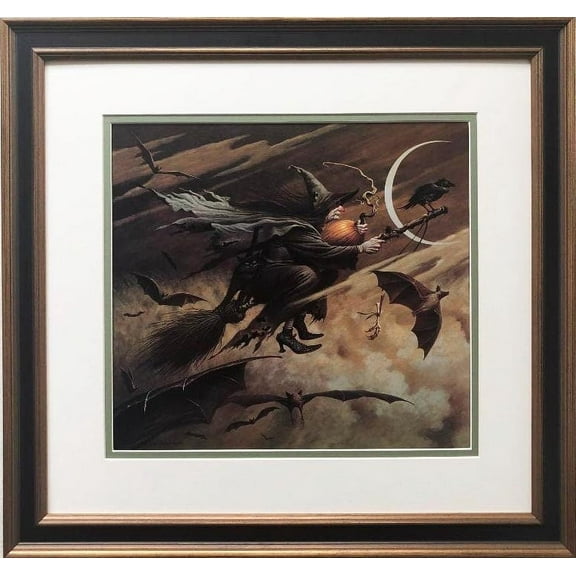 Charles Wysocki "Imeralda Jaggers Heppzallilly" FRAMED Art Generic