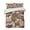 Brown, Earth, Forest, Tan, variant on Quilts Twin XL Size, Moose Bear Soft Comforter Bedding Set for Bed, Forest Wildlife Pinecone Branch Rustic Country Lightweight Quilted Bedspread with Pillow Cover(2 Pieces) for All Season, 68x98 Inch
