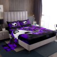 thumbnail image 1 of Erosebridal Soccer Full Sheet Sets,Gradient Geometric Bedding Full Size,Sports Themed Decor, 1 of 7