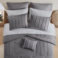 thumbnail image 6 of Mainstays All in One Reversible Comforter and Sheet set- 11 Piece, Queen, Grey Texture, 6 of 11