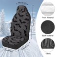 thumbnail image 7 of Uorisanigo Black Bat Car Seat Cover Front for Cars, Easy to Install Seats Cushion, Car Accessories for Auto Trucks Van SUV, 2 Packs, Easy Installation, 7 of 7